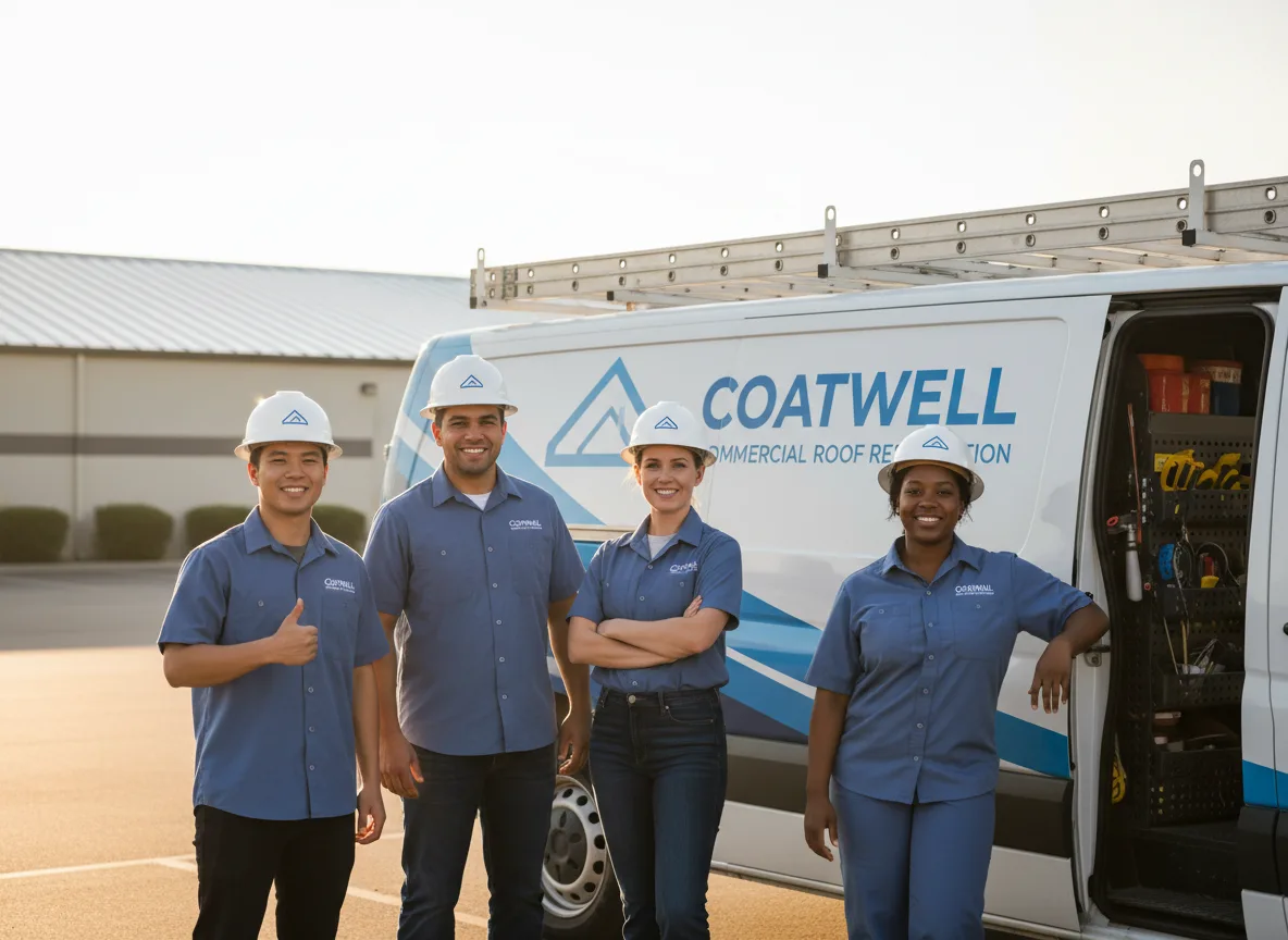 Commercial roof coating company in Blaine, OH